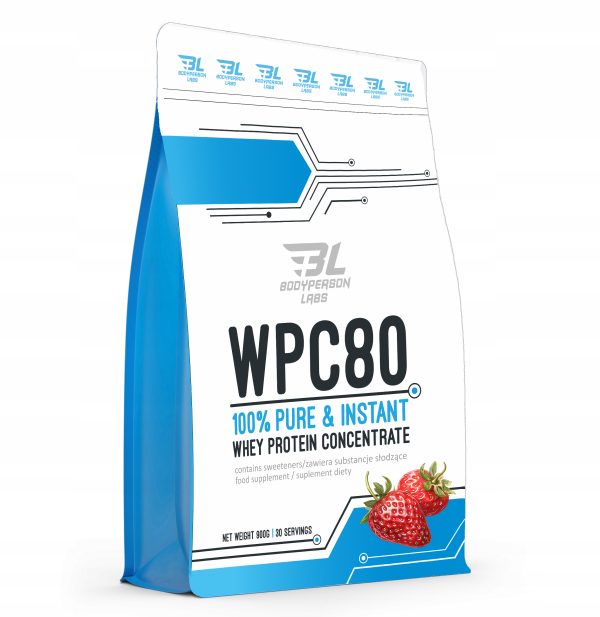 Bodyperson Labs WPC80 (полуниця) 900 грам