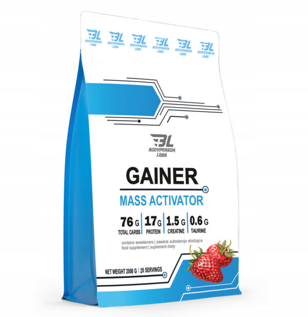 Gainer Mass Activator 2000 грамм (полуниця)